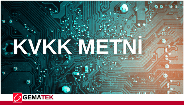 KVKK Metni